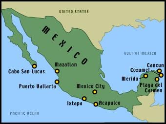harta meksikan vendpushimet