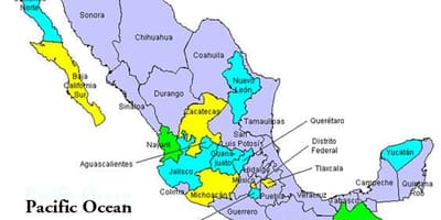 Harta e luginës së Meksikë